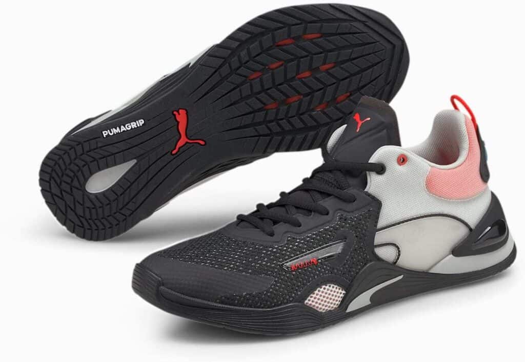 PUMA FUSE Training Shoes Puma Black-Poppy Red-Gray  pair