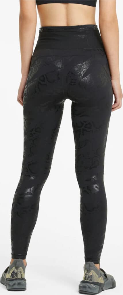 PUMA Untamed Women AOP 7 8 Training Leggings back view