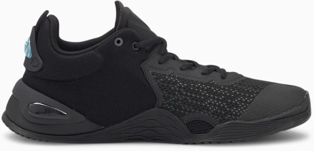 PUMA FUSE Training Shoes Black side view right