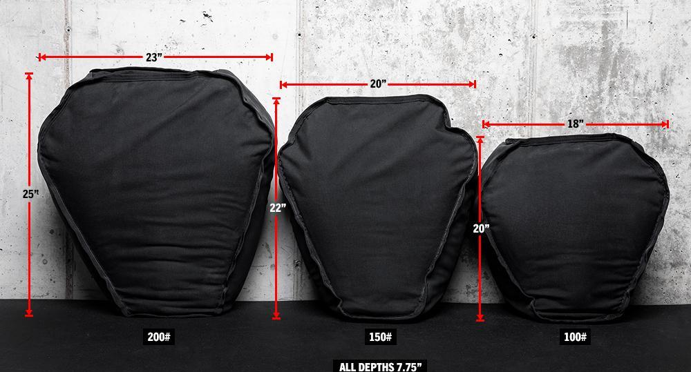 Rogue Husafell Strongman Bag different weights