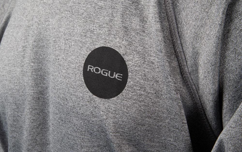 Rogue Men’s Tech Hoodie Left side logo