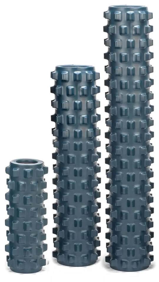 Rumble Rollers blue in different sizes close up