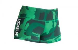 WOD Gear Clothing Wide Band Booty Shorts Camo green camo front