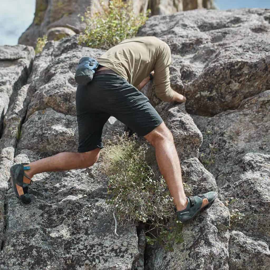 GORUCK Challenge Shorts Black climbing