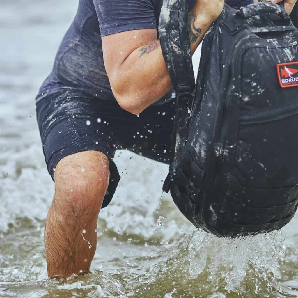 GORUCK Challenge Shorts Black squats