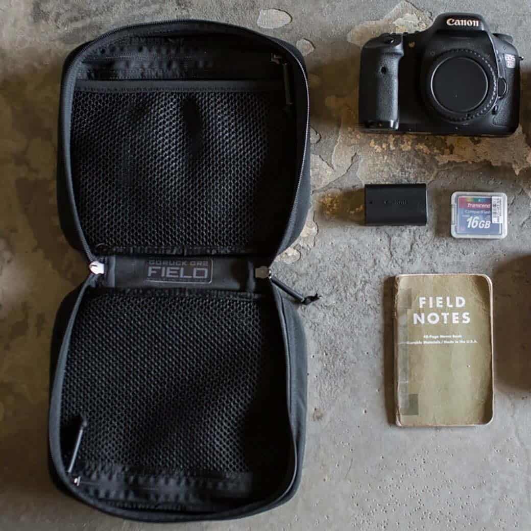 GORUCK GR2 Field Pocket Black inside