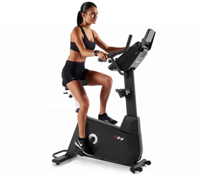 Sole Fitness B94 Upright Bike with model