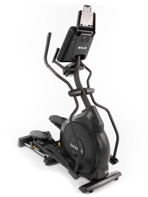 Sole Fitness E25 Elliptical front right