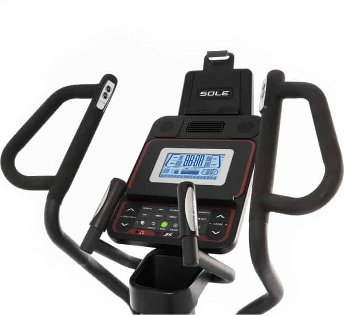 Sole Fitness E35 Elliptical console full