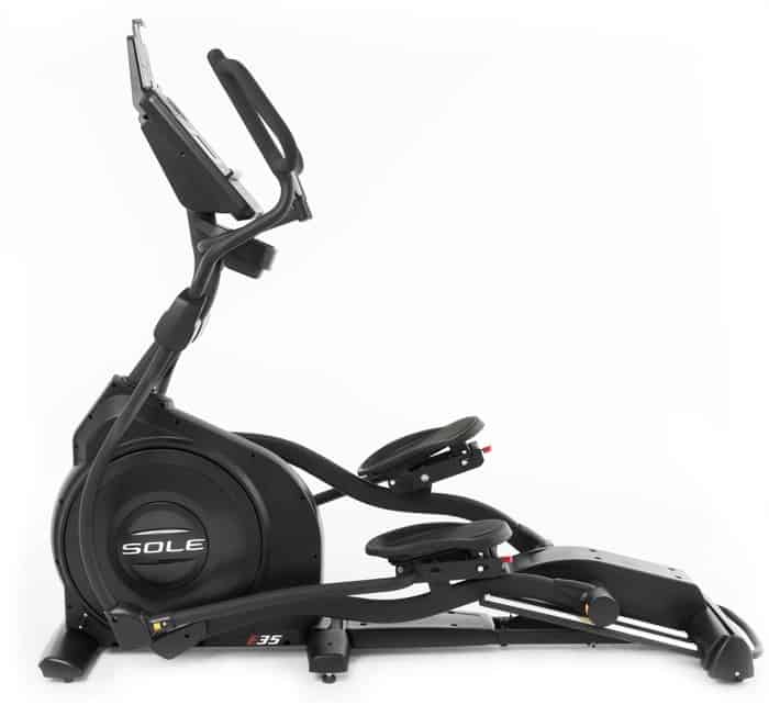 Sole Fitness E35 Elliptical left side