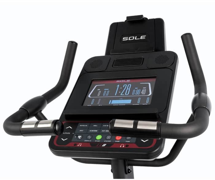Sole Fitness LCB Upright Bike console 2