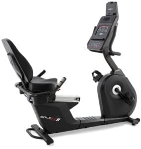 Sole Fitness LCR Recumbent Bike right side rear