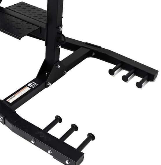 Force USA Commercial Glute Ham Raise Developer detail front pegs