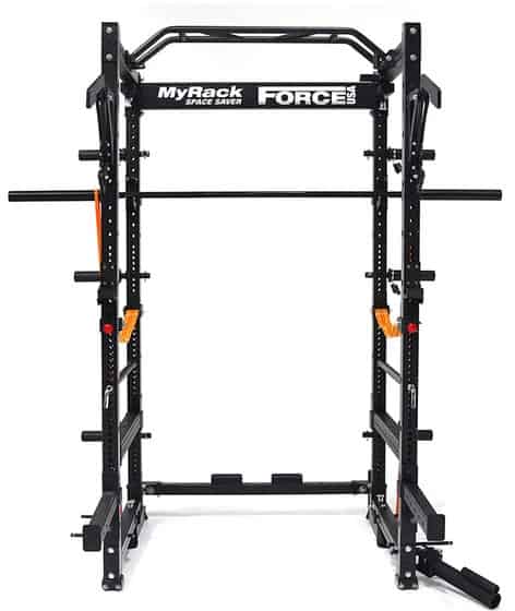 Force USA MyRack Folding Power Rack with accessories