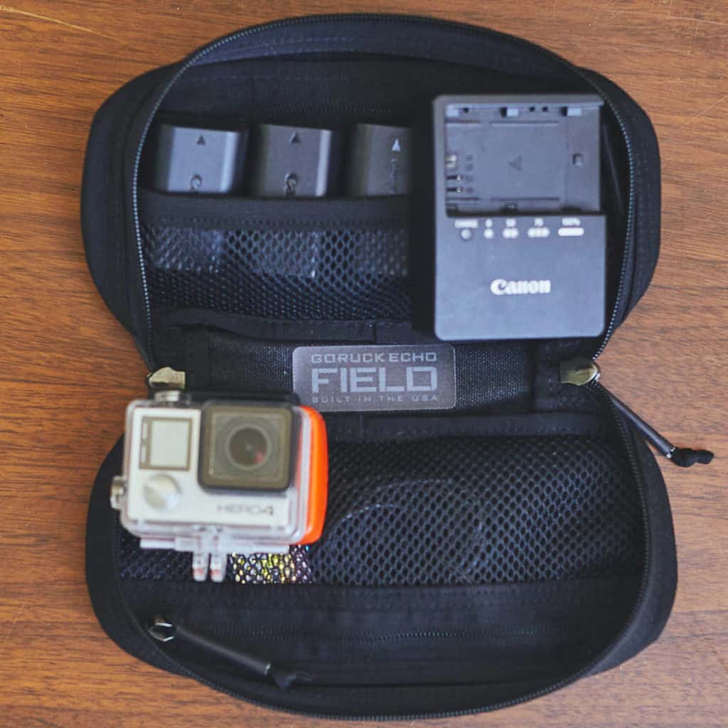 GORUCK Echo Field Pocket interior