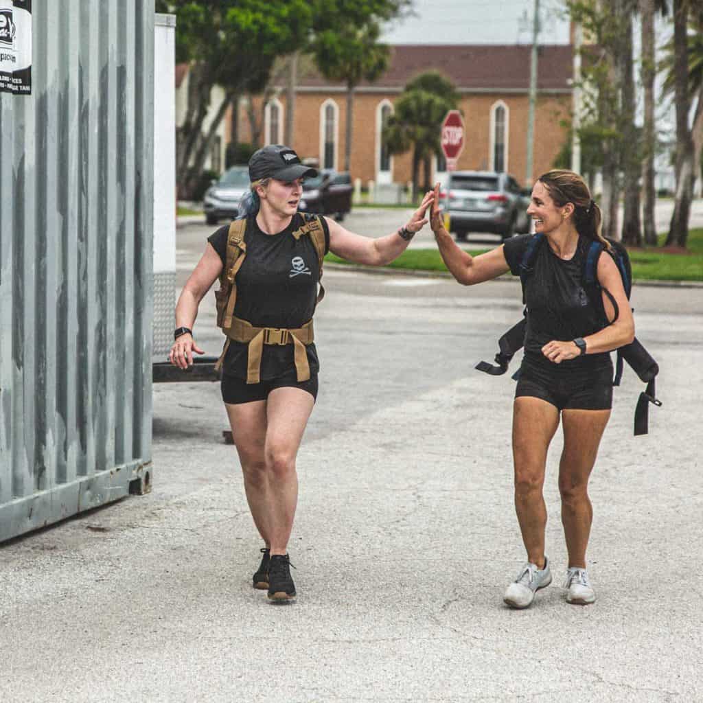 GORUCK Women’s Booty Shorts walking