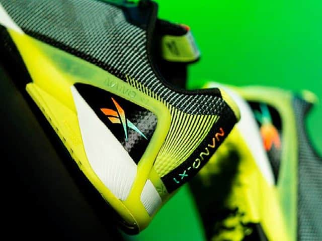 Reebok Nano X1 Studio Lights Pack heel close up