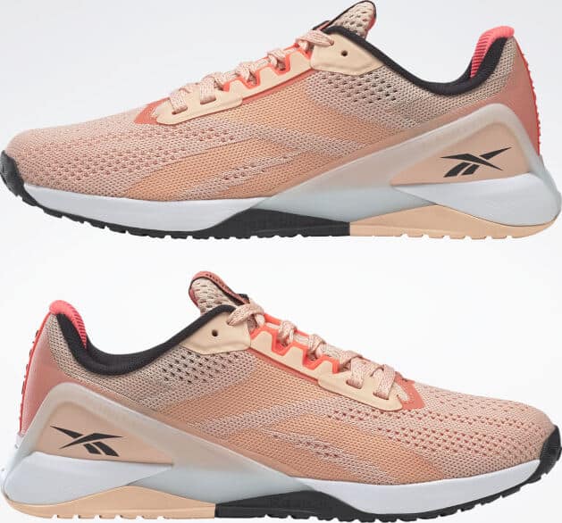 Reebok Nano X1 Women Aura Orange pair