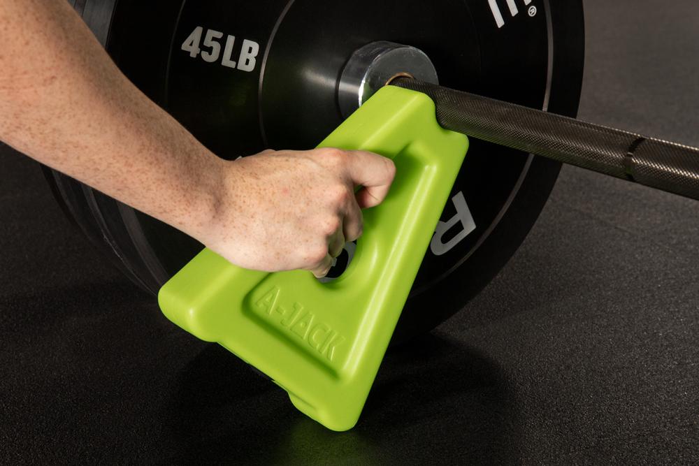 Rogue A-Jack with a barbell 1