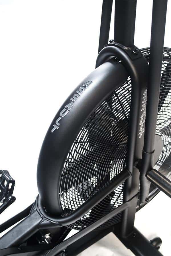 Rogue Assault AirBike wheel close up