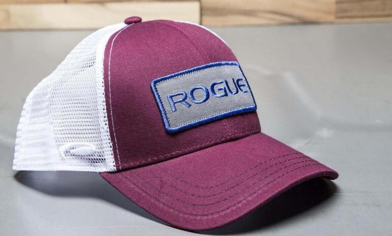 Rogue Patch Trucker Hat maroon