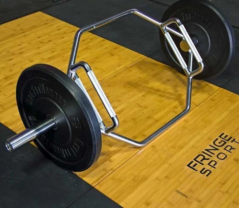 FringeSport Hex Bar with weights