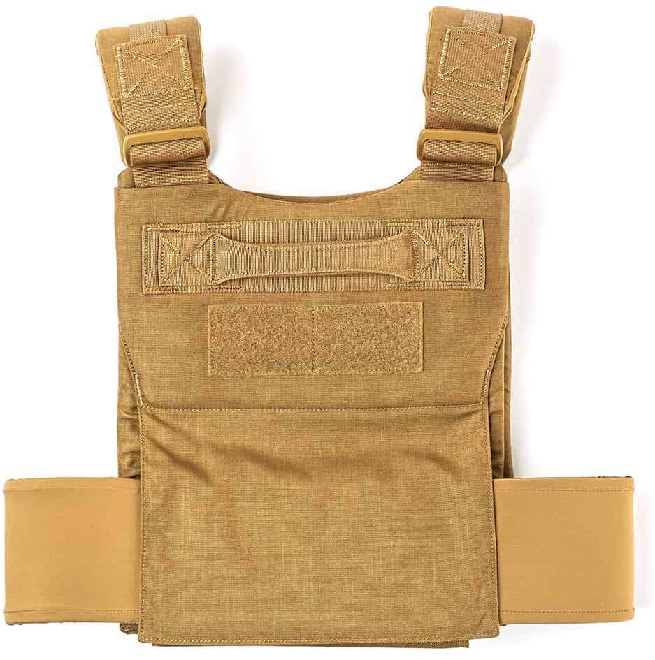 GORUCK Training Weight Vest coyote back