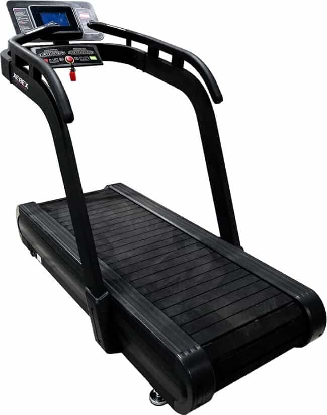 Get Rxd Xebex Fitness Motorized Flat Runner quarter view left