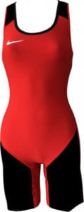 Nike Weightlifting Singlet women scarlet black