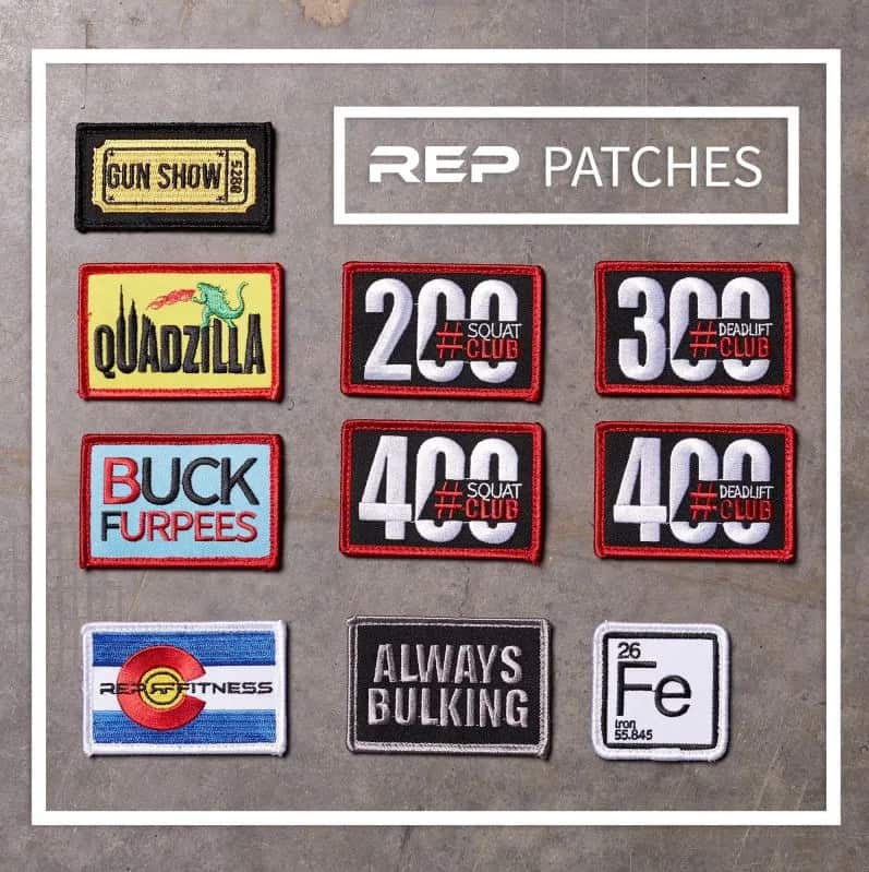 REP Fitness Morale Patches main