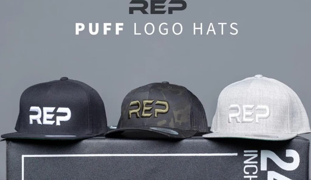 REP Puff Logo Hat main