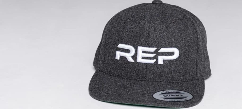 REP Snapback Hat front