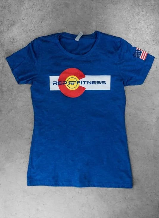 Rep Fitness Classic Womens Tee front