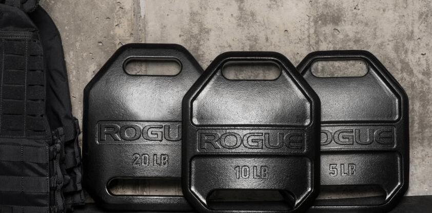 Rogue Echo Weight Vest Plate different weights