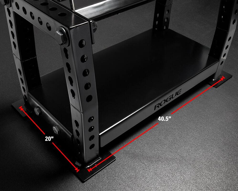 Rogue Monster Bumper Rack below dimension