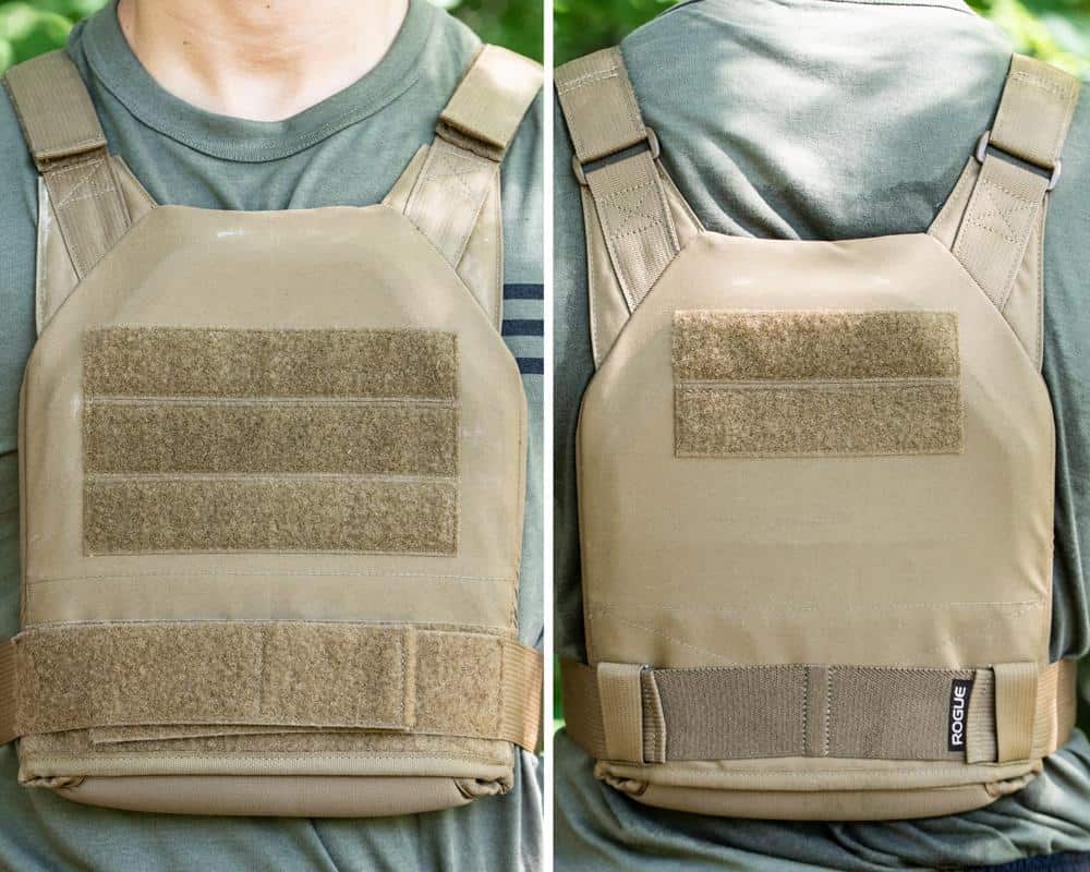 Rogue Plate Carrier front and back