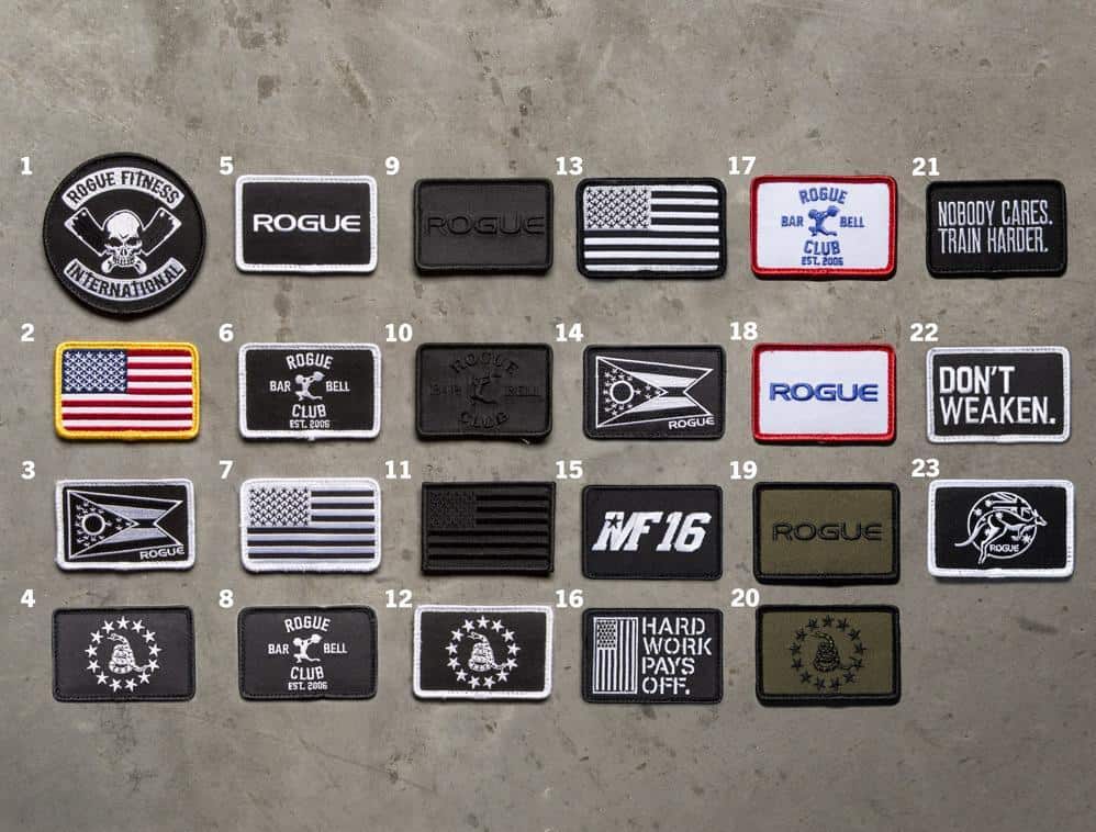Rogue Plate Carrier patches