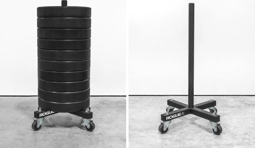 Rogue V2 Bumper Stacker with plates