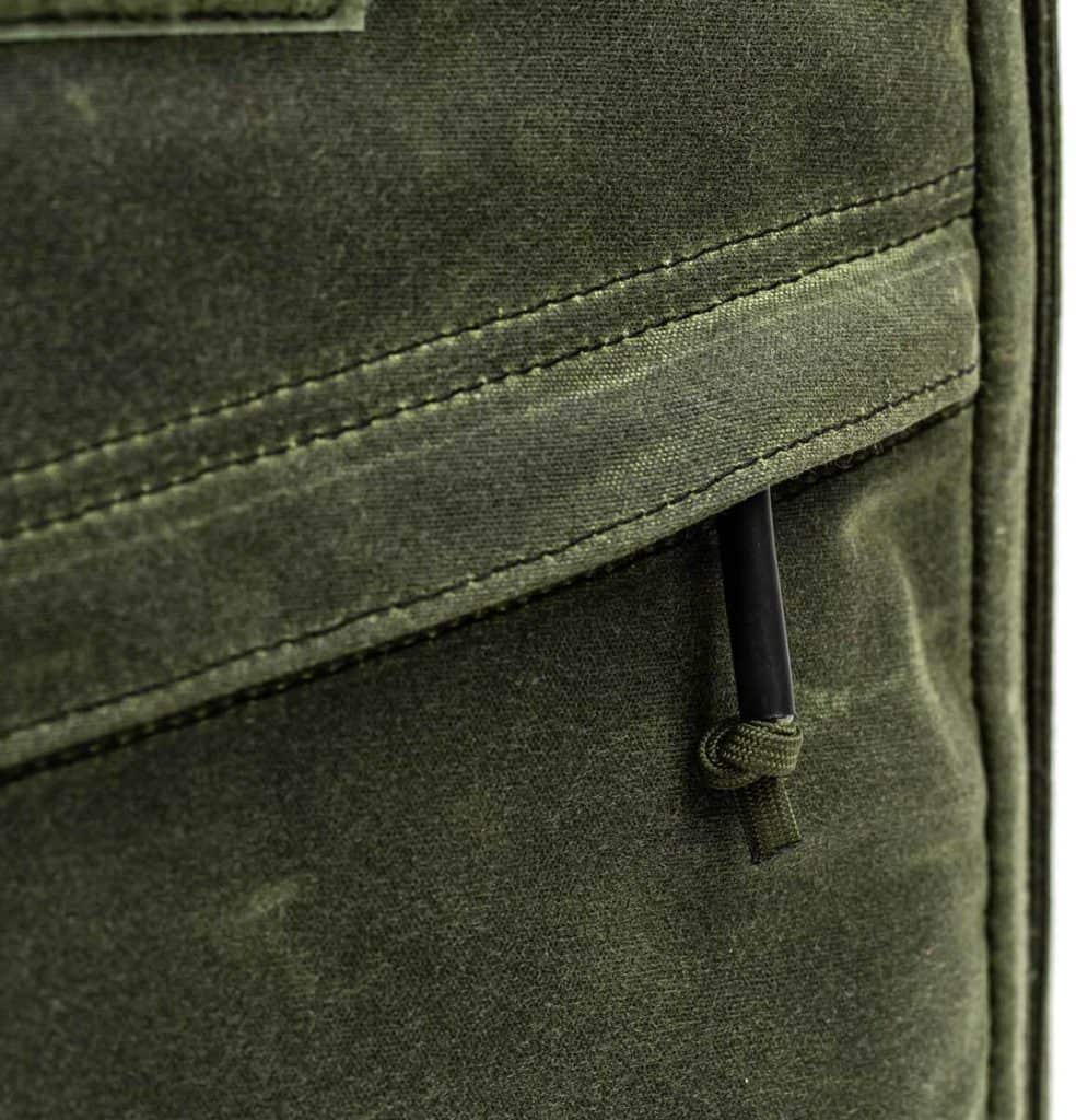 GORUCK GR-1 Heritage olive zipper