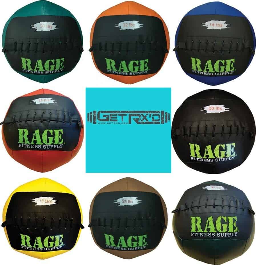 Get RX’d Rage Wall Ball collage