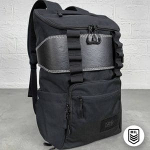 King Kong Apparel CORE25 Backpack black quarter view