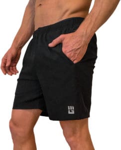 MudGear Mens Freestyle Running Shorts (Black) main