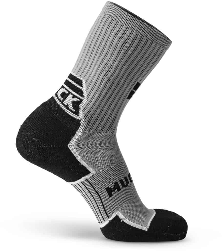 MudGear Ruck Sock Gray Black right side view