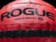 Rogue Fitness Color Medicine Balls red close up - made in the USA