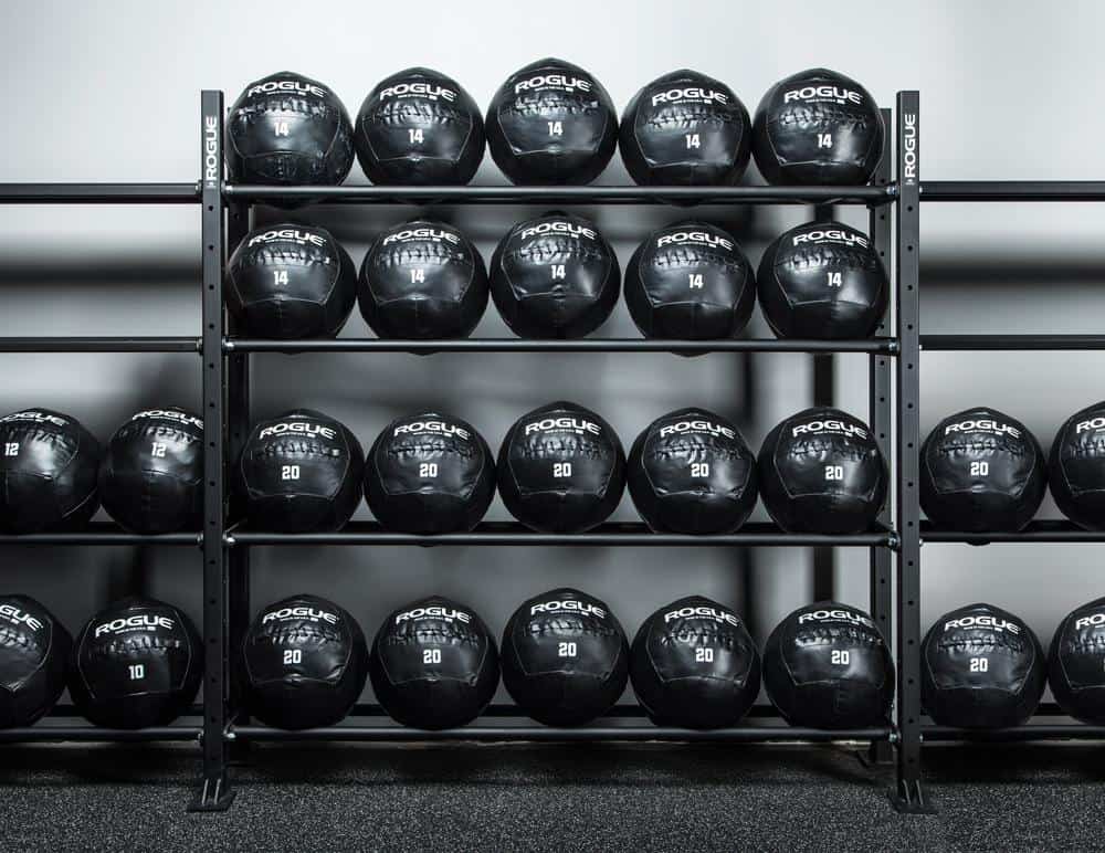 Rogue Medicine Balls on display