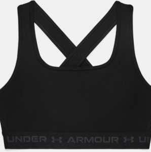 Under Armour Womens Armour Mid Crossback Sports Bra full front