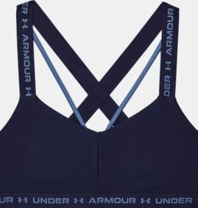 Under Armour Womens UA Crossback Low Sports Bra full front
