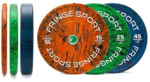 Fringe Sport Savage Bumper Plates diff colors