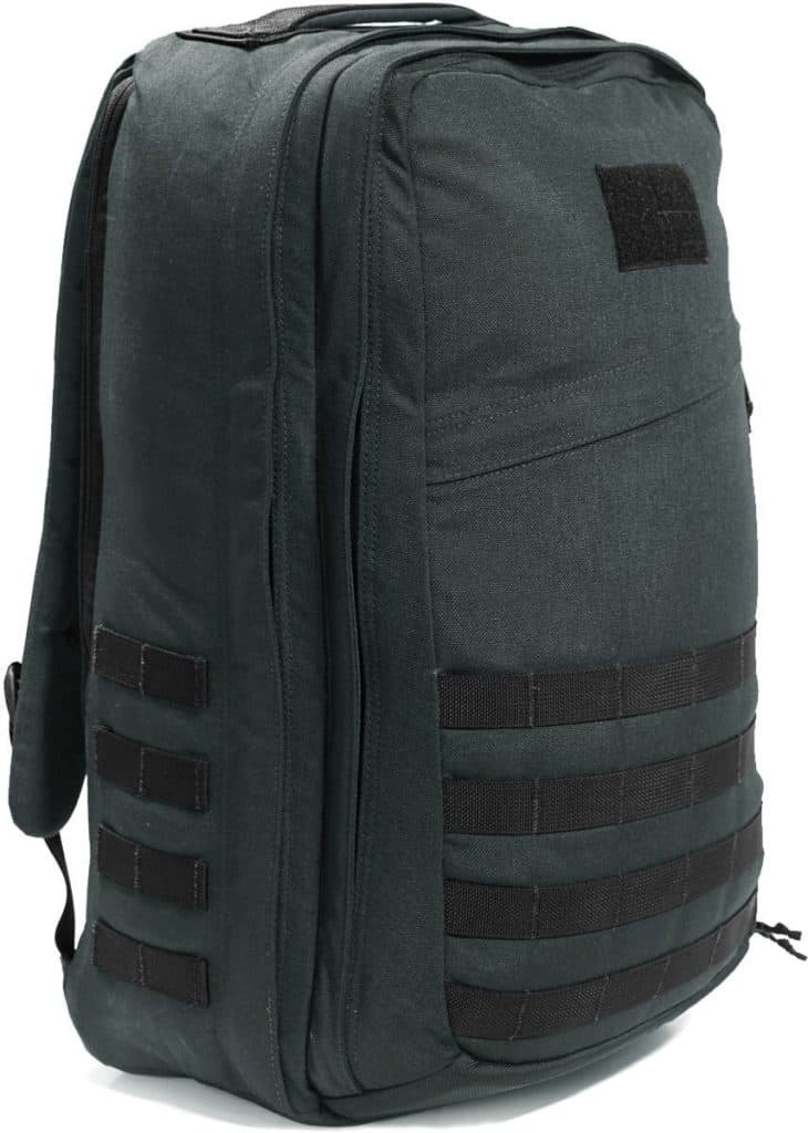 GORUCK GR2 Pre-order Steel 40L quarter view