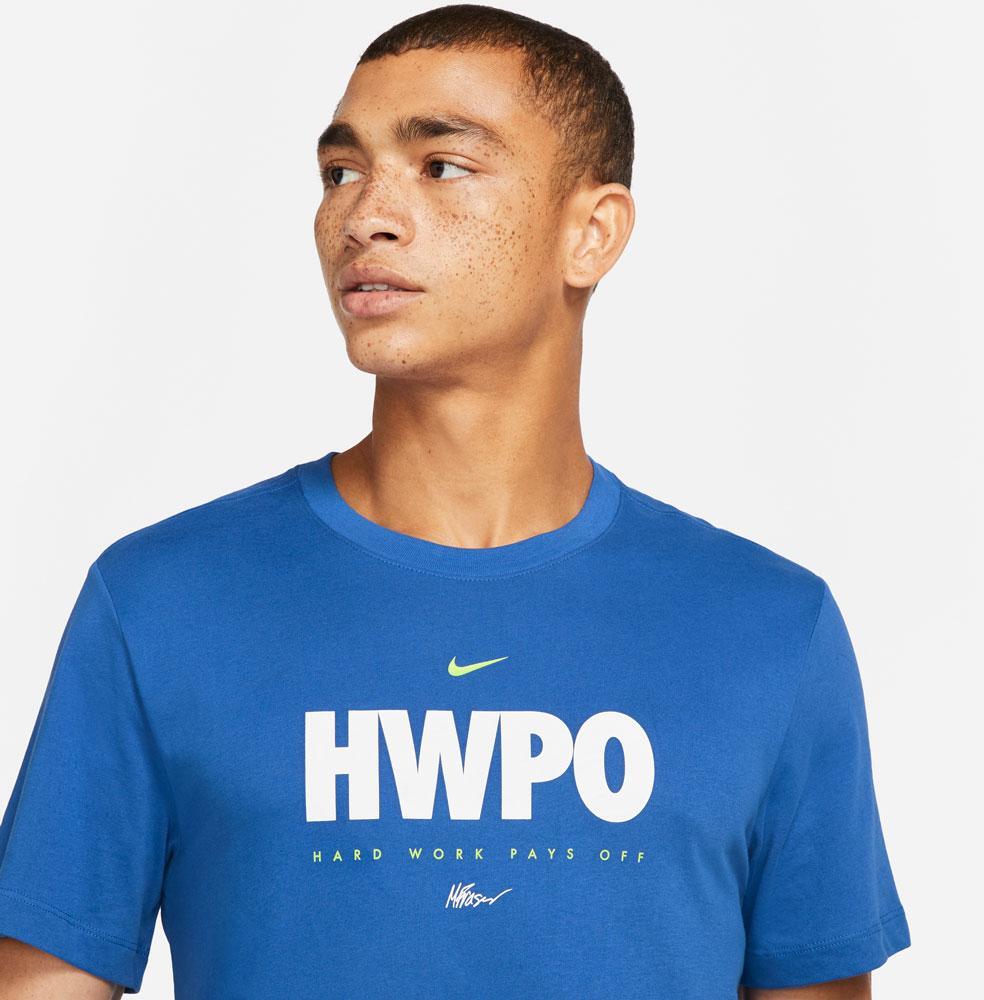 Nike Dri-FIT Mat Fraser HWPO Training T-Shirt Blue worn